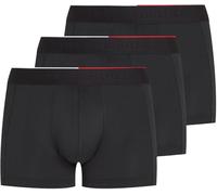 Tommy Hilfiger Men’s 3 Pack Trunks with Stretch, Black (Black/Black/Black), S