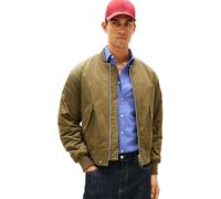 Tommy Hilfiger Men’s Authentic Bomber Jacket with Zip, Green (Army Green), L