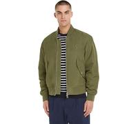 Tommy Hilfiger Men’s Authentic Bomber Jacket with Zip, Green (Utility Olive), S