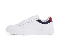 Tommy Hilfiger Men’s Basket Core Lite Low Top Court Trainers, White (White), 11