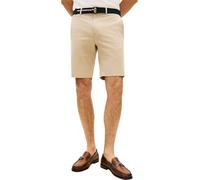 Tommy Hilfiger Men’s Chino Shorts Denton Twill with Detachable Belt, Beige (Sandalwood), 28W