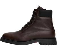 Tommy Hilfiger Men’s Comfort Leather Ankle Boots, Brown (Cocoa), 11
