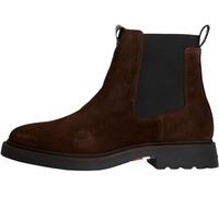 Tommy Hilfiger Men’s Comfort Suede Chelsea Boots, Brown (Cocoa), 6.5