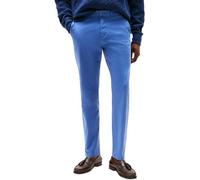 Tommy Hilfiger Men’s Core Harlem Essential Twill Relaxed Fit Chinos, Blue (Angora Blue), 28W/35L