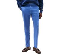 Tommy Hilfiger Men’s Core Harlem Essential Twill Relaxed Fit Chinos, Blue (Angora Blue), 34W/30L