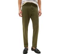 Tommy Hilfiger Men’s Core Harlem Essential Twill Relaxed Fit Chinos, Green (Dark Greenery), 32W/32L