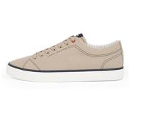 Tommy Hilfiger Men’s Core Ithaca Low Top Vulcanised Trainers, Beige (Beige), 9