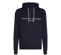 Tommy Hilfiger Men’s Core Tommy Logo Hoodie, Blue (Sky Captain), S