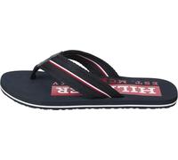 Tommy Hilfiger Men’s Corporate Flip Flops, Blue (Desert Sky), 10