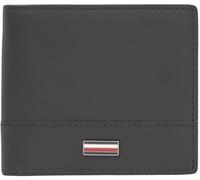 TOMMY HILFIGER Men's TH Corp Mini CC Wallet AM0AM13244, Black (Black), OS