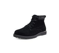 Tommy Hilfiger Men’s Corporate Outdoor Suede Boots, Black (Black), 10