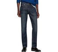 Tommy Hilfiger Men’s Denton Crest Straight Fit Jeans, Blue (Crest Indigo), 31W/30L