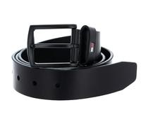 Tommy Hilfiger Men’s Denton Matte 3.5 Leather Belt, Black (Black), 41.3 inches