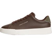 Tommy Hilfiger Men’s Detail Essential Leather Court Trainers