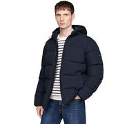 Tommy Hilfiger Men’s Down Hooded Puffer Jacket, Blue (Desert Sky), XXL