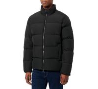 Tommy Hilfiger Men’s Down Puffer Jacket with Pockets, Black (Black), XXL