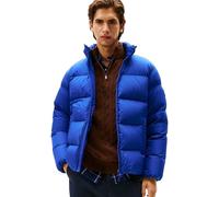 Tommy Hilfiger Men’s Down Puffer Jacket with Stand Collar, Blue (Wedge Blue), M