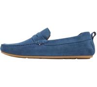 Tommy Hilfiger Men’s Driving Shoes Core in Suede, Blue (Aegean Sea), 9