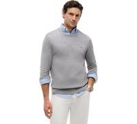 Tommy Hilfiger Men’s Essential Cotton Crew Neck Jumper, Grey (Medium Grey Heather), L