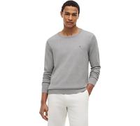 Tommy Hilfiger Men’s Essential Cotton Crew Neck Jumper, Grey (Medium Grey Heather), S