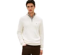 Tommy Hilfiger Half Zip Pullover Essential Off Off-White White size XL