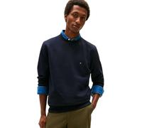 Tommy Hilfiger Men’s Essential Crew Neck Regular Fit Fleece Sweatshirt, Blue (Desert Sky), XS