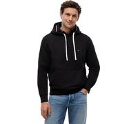 Tommy Hilfiger Men’s Essential Regular Fit Fleece Hoodie, Black (Black), L