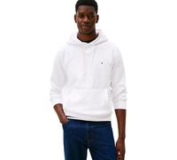 Tommy Hilfiger Men’s Essential Regular Fit Fleece Hoodie, White (White), XL