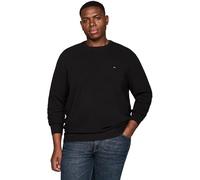 Tommy Hilfiger Men’s Essential Structure Crew Neck Knitted Jumper, Black (Black), XXL