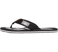 Tommy Hilfiger Men’s Essential TH Flip Flops, Black (Black), 5.5