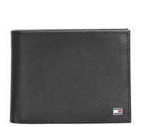 Tommy Hilfiger Eton Flap And Coin Pocket Leather Wallet Black Man
