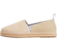 Tommy Hilfiger Men’s Flex Mix Suede Espadrilles, Beige (Sandalwood), 8