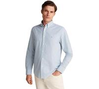 Tommy Hilfiger Men’s Flex Poplin Classic Regular Fit Shirt, Multicolor (Nouveau Green/Multi), XXL