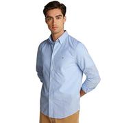 Striped Poplin Shirt blue striped
