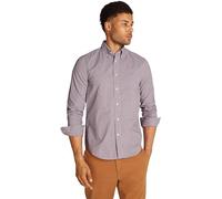Tommy Hilfiger Men’s Flex Poplin Gingham Regular Fit Shirt, Multicolor (Regatta Red/Multi), 3XL
