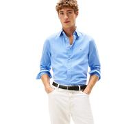 Tommy Hilfiger Men’s Flex Poplin Micro Gingham Regular Fit Shirt, Blue (Sweet Blue/Check), L