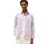 Tommy Hilfiger Men’s Flex Poplin Small Tartan Cotton Shirt, Multicolor (Classic Pink/Multi Check), XL