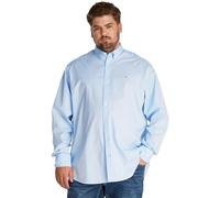 Tommy Hilfiger Men’s Flex Poplin Solid Regular Fit Shirt, Blue (Sweet Blue), XXL