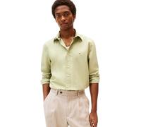 Tommy Hilfiger Men’s Flex Poplin Solid Regular Fit Shirt, Green (Earth Sage), XXL