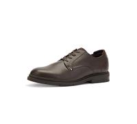 Tommy Hilfiger Men’s Flexible Leather Derby Shoes, Brown (Cocoa), 10