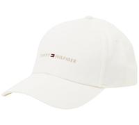 Tommy Hilfiger Men’s Foundation Panel Cotton Cap, White (Ivory Silk), One Size