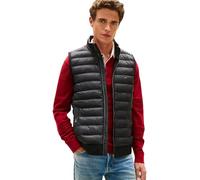 Tommy Hilfiger Men’s Gilet Mix Media Essential Quilted, Black (Black), L