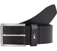 Tommy Hilfiger Men’s Hampton 4.0 Leather Belt, Black (Black), 39.4 inches