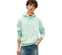 Tommy Hilfiger Men’s Hoodie Brand Love with Kangaroo Pocket, Green (Crushed Mint), M