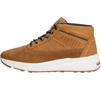Tommy Hilfiger Men’s Hybrid Leather Ankle Boots, Brown (Desert Khaki), 6.5