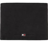 Tommy Hilfiger Men’s Johnson Wallet with Coin Pocket, Black (Black), One Size