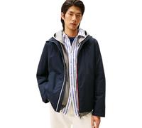 Tommy Hilfiger Men’s Lightweight Hooded Windbreaker, Blue (Desert Sky), L