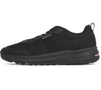 Tommy Hilfiger Men’s Lightweight Modern Knit Runner Trainers, Black (Black), 8