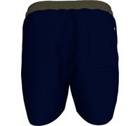 Tommy Hilfiger Men’s Medium Drawstring Swim Shorts, Blue (Desert Sky), L