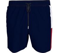 Tommy Hilfiger Men’s Medium Drawstring Swim Shorts, Blue (Desert Sky), S